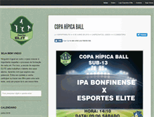 Tablet Screenshot of esporteselite.com